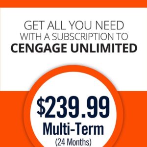 Cengage Unlimited subscription, 24 months, 1st Edition